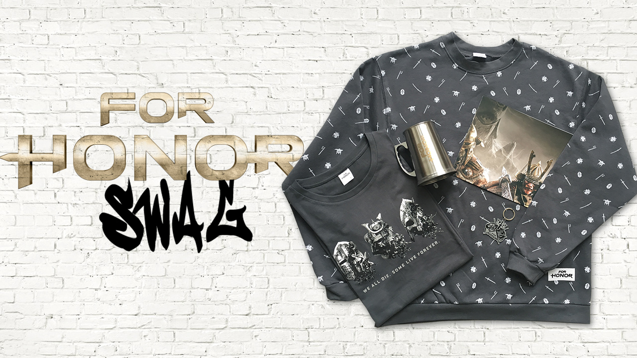 Ich habe ziemlich fetten For Honor Swag zu verschenken! Wer will?
