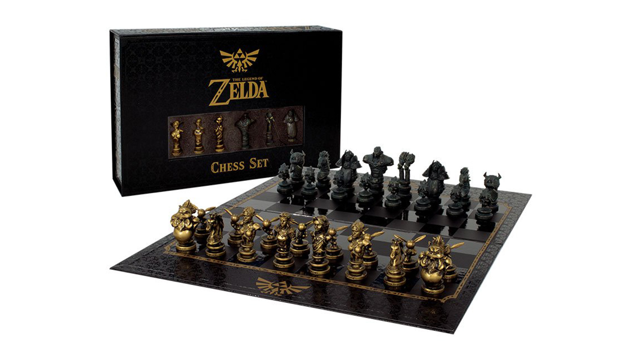 Ich glaube, ich muss Schach spielen lernen! Schaut euch dieses The Legend of Zelda Schachbrett an!