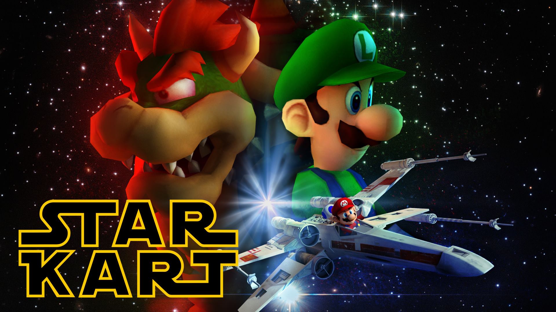 Ich wünschte es wäre kein Traum: Star Wars trifft auf Mario Kart!