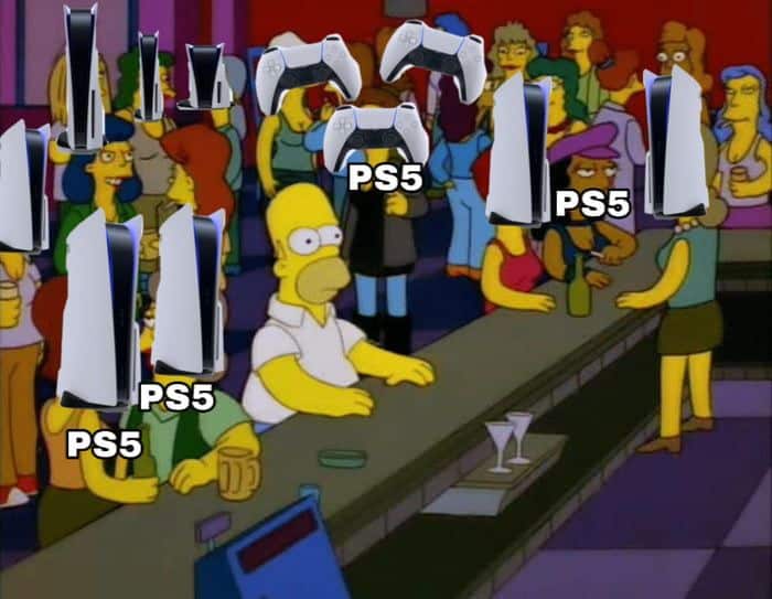 homer simpson ps5 everywhere meme 1 homer simpson ps5 everywhere meme 1